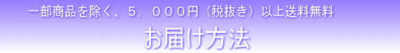 ご登録以外住所へのお届け